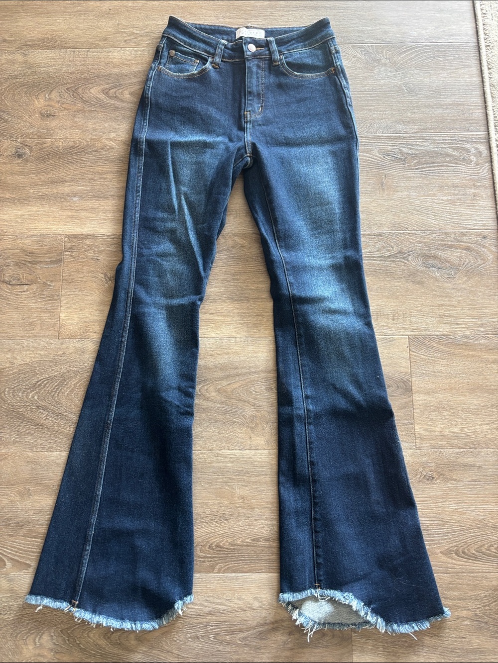 Dark Blue Flared Women's Jeans